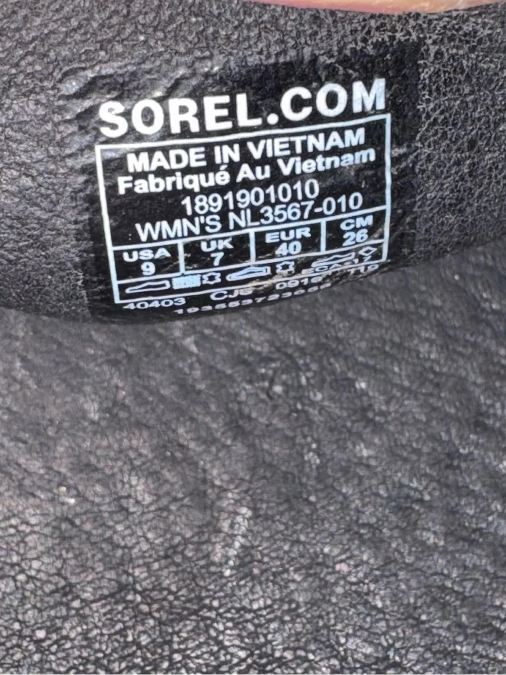 Sorel Kinetic Sandal Women’s 9 Black Leather Platform Sport Chunky Wedge Travel